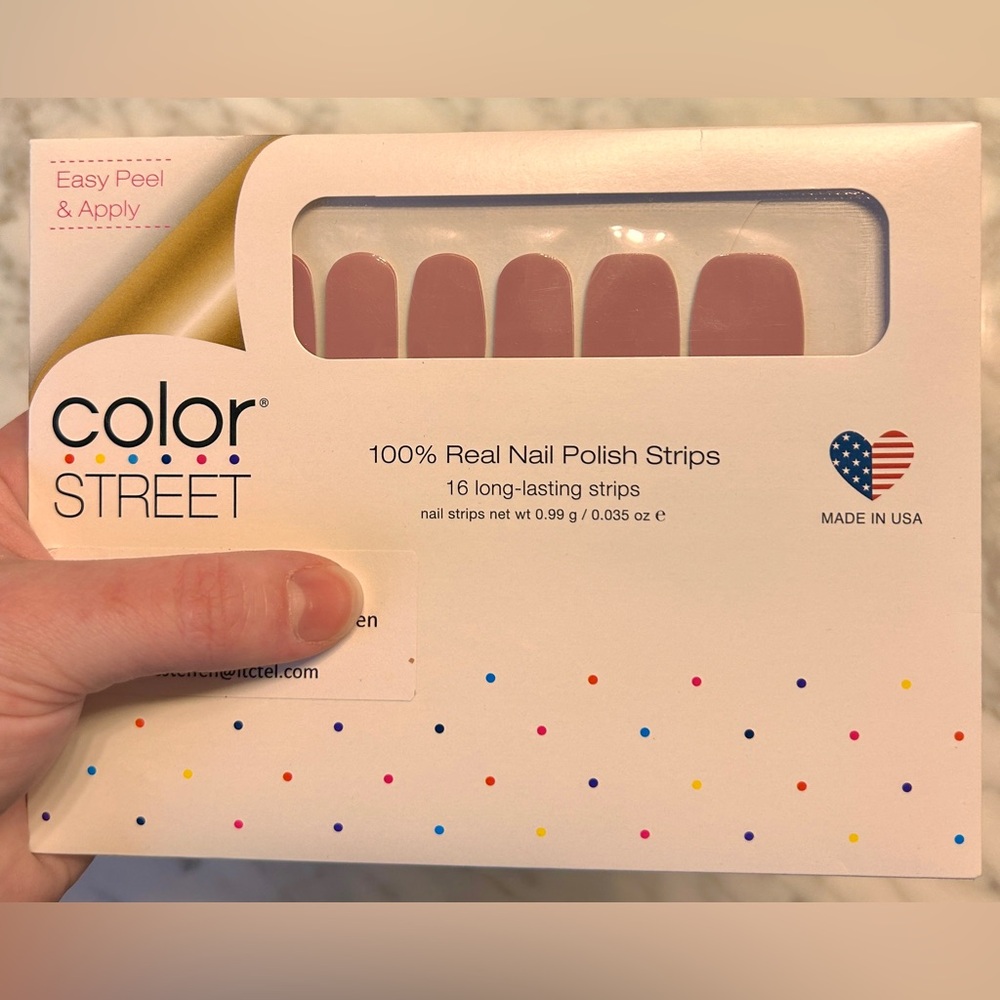 Color Street Nail Set: Manchester Mauve